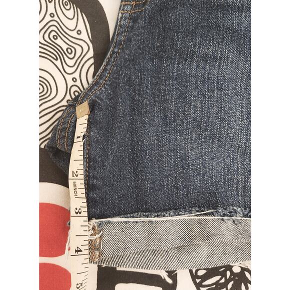 GAP Dark Blue Jeans Shorts Sz.28/8 RN# 54023 - Picture 6 of 8